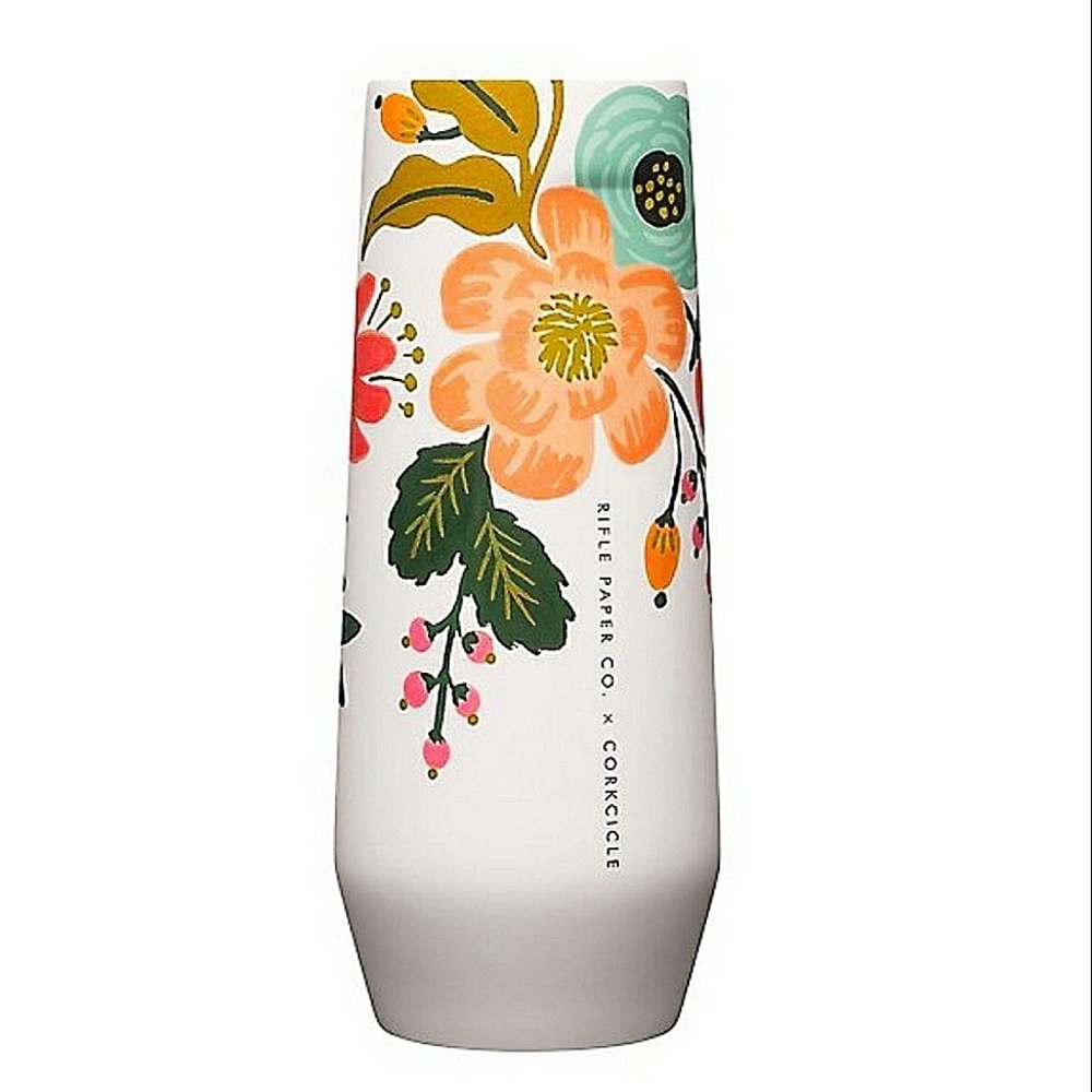 💥BUY 3 GET 1 FREE  Cream Lively Floral Flute